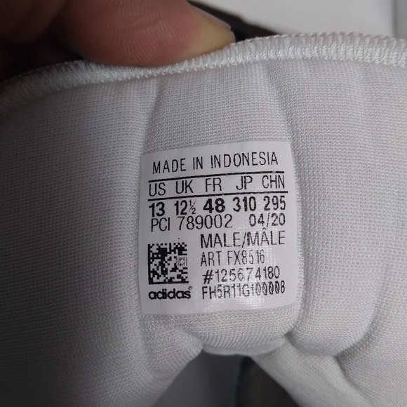 Adidas Originals Top Ten Hi Men's Size 13 Rebound White/Black Shoes - Picture 11 of 12